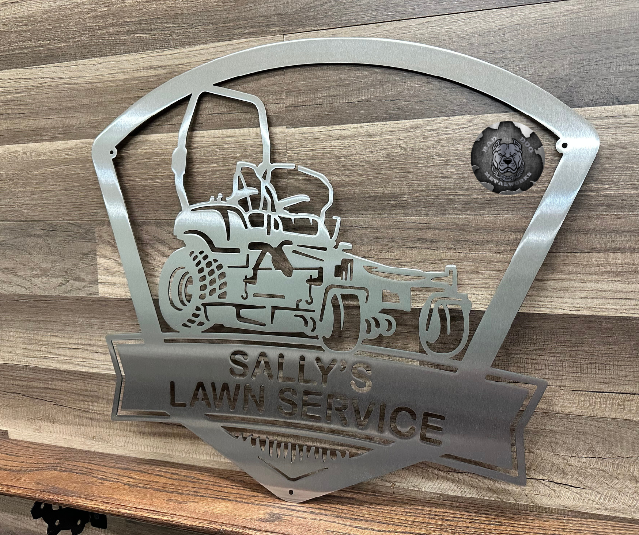 Lawn Mower Monogram