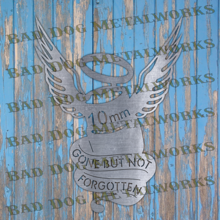 10 mm Socket Memorial - Dxf and Svg