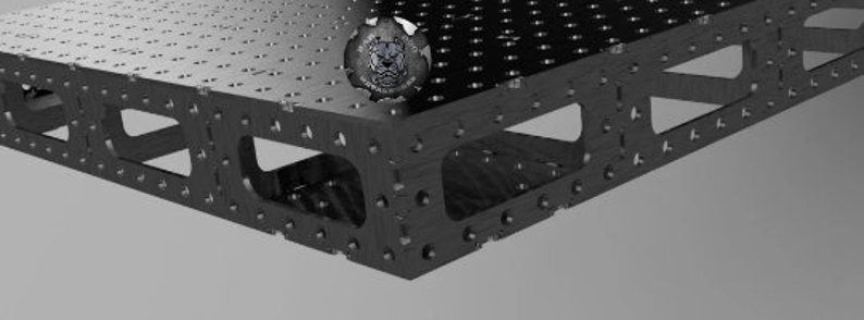 3 x 6 Bad Dog Fab Block Table Dxf and Svg Files