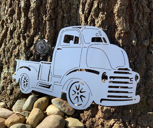 1950 Chevrolet COE Front End Metal Art