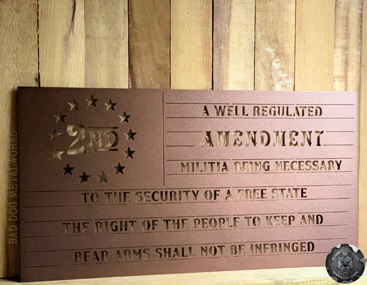 Second Amendment American Flag
