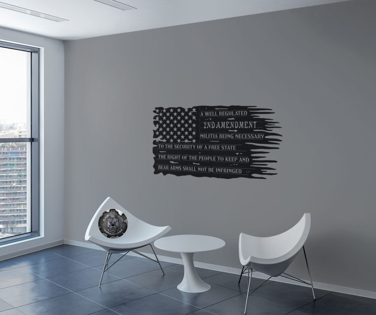 2A Tattered Flag