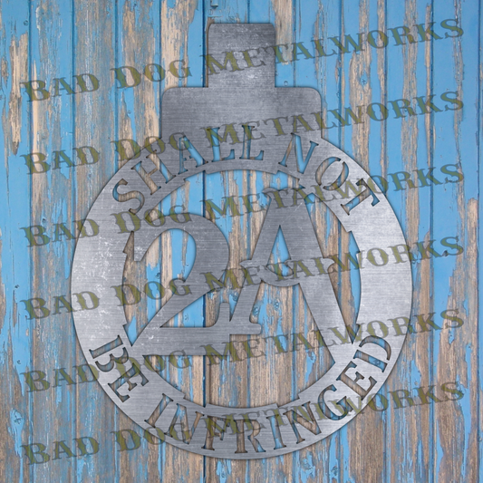 2A Gun Barrel - Dxf and Svg