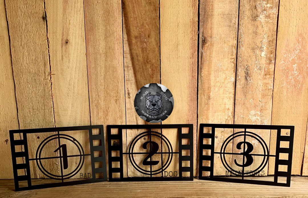 Three Piece Film Countdown Strips