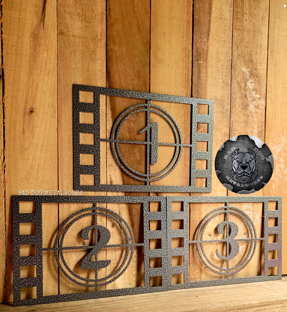 Three Piece Film Countdown Strips