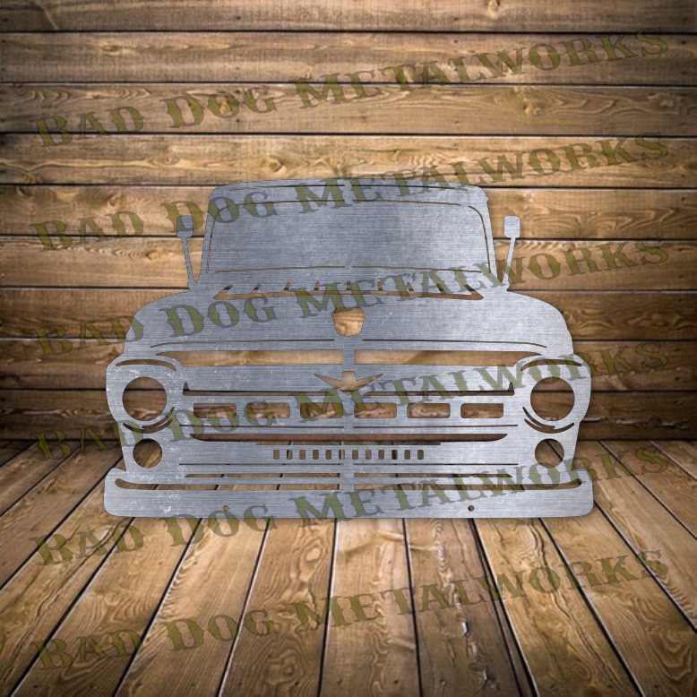 1957 Ford Pickup Truck - Dxf and Svg