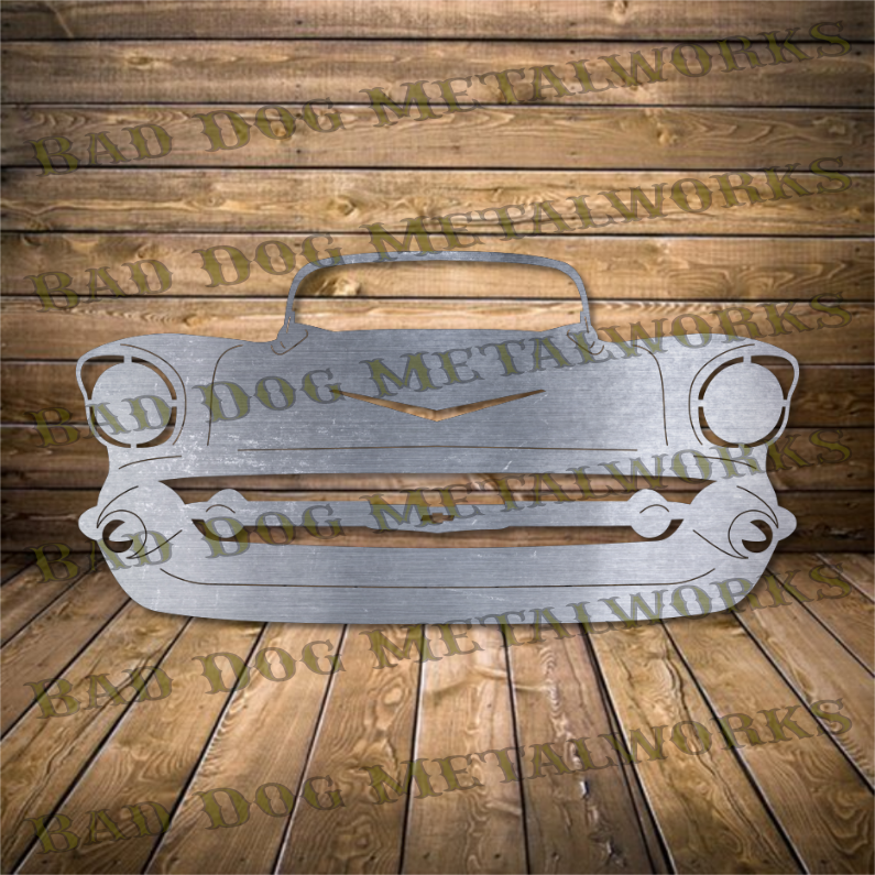 1957 Chevy Bel Air - Dxf and Svg