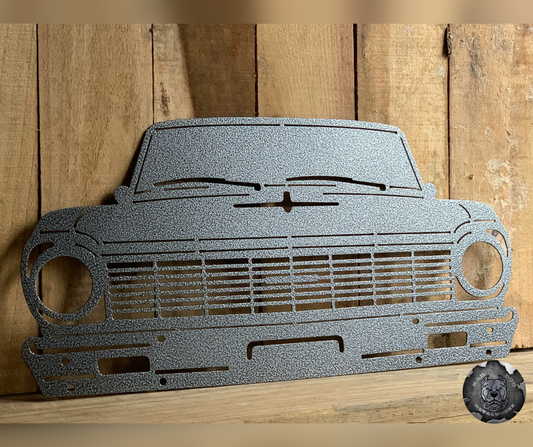 1965 Chevrolet Nova Front End Metal Art