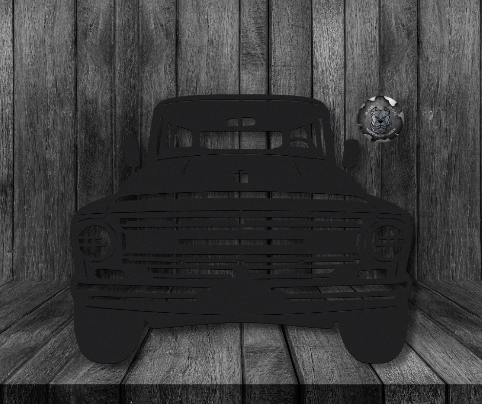 1967 International Harvester Travelall Metal Art