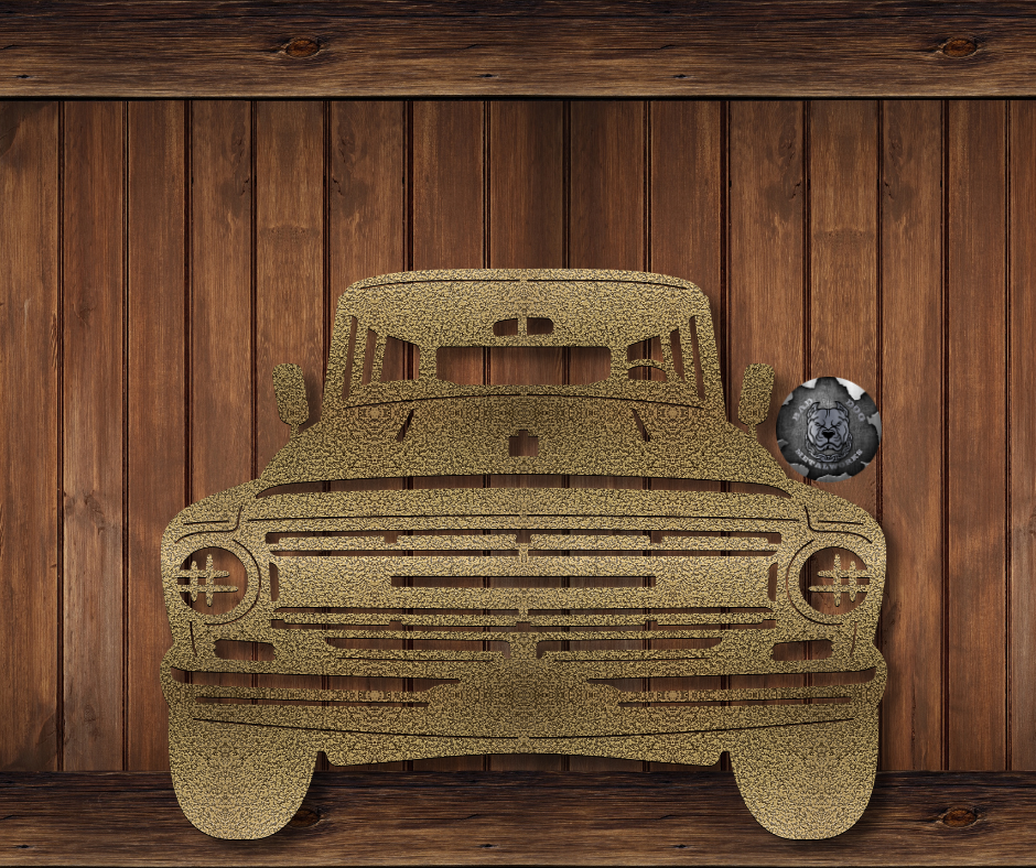 1967 International Harvester Travelall Metal Art