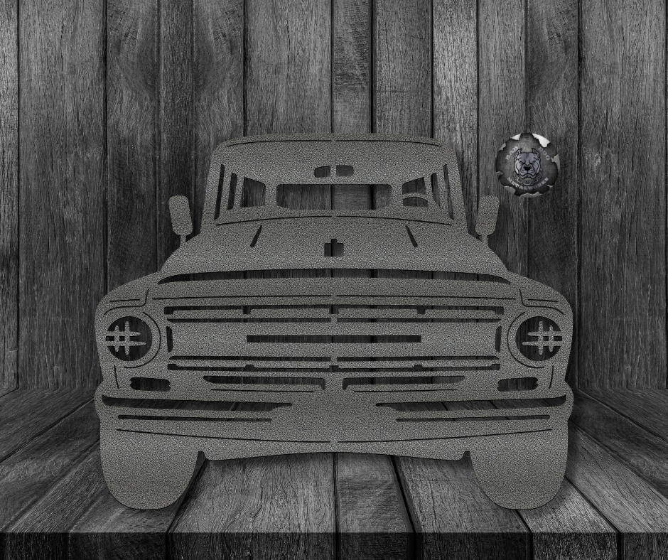 1967 International Harvester Travelall Metal Art