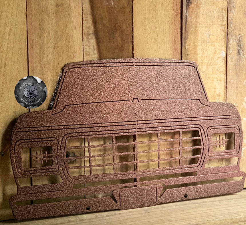 1979 Ford Pickup Truck Front End Metal Art