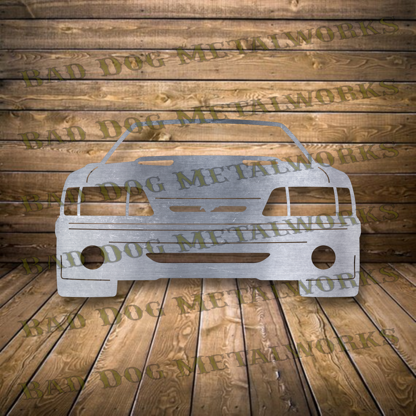 1990 Mustang - Dxf and Svg