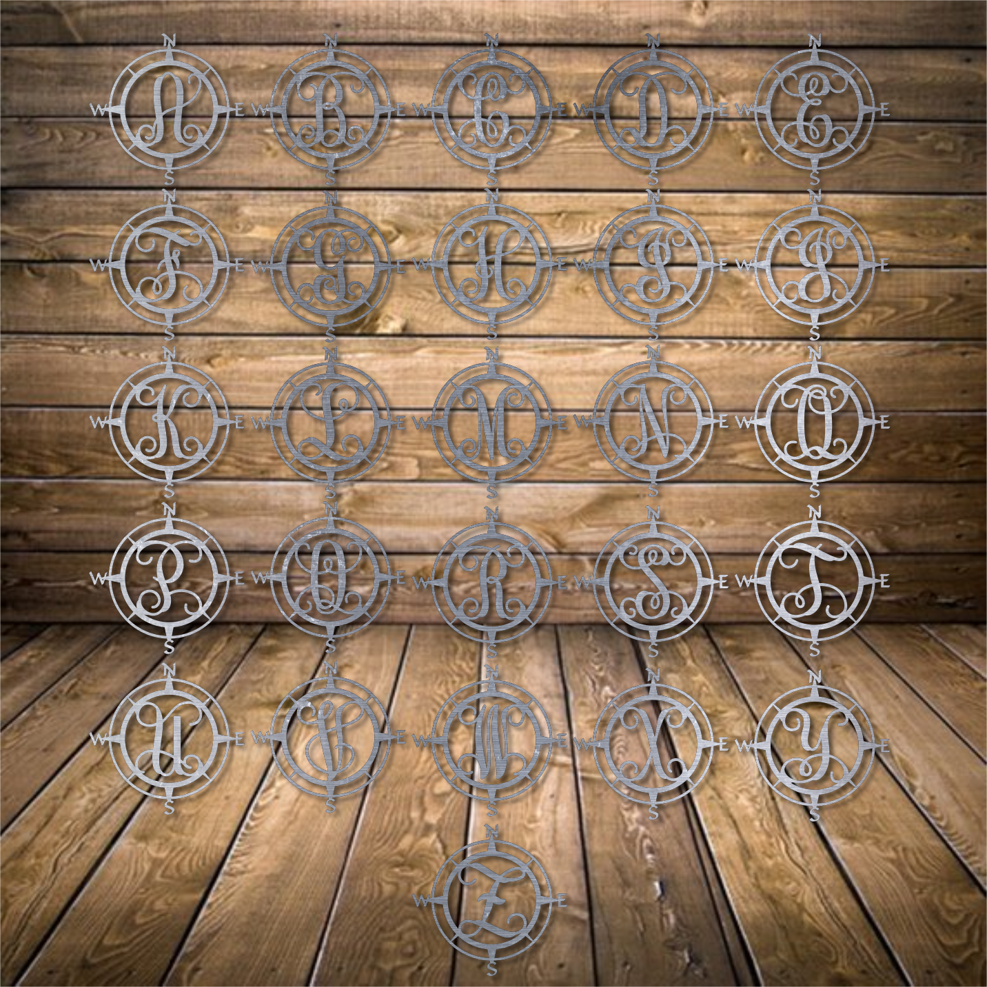 Compass Monogram