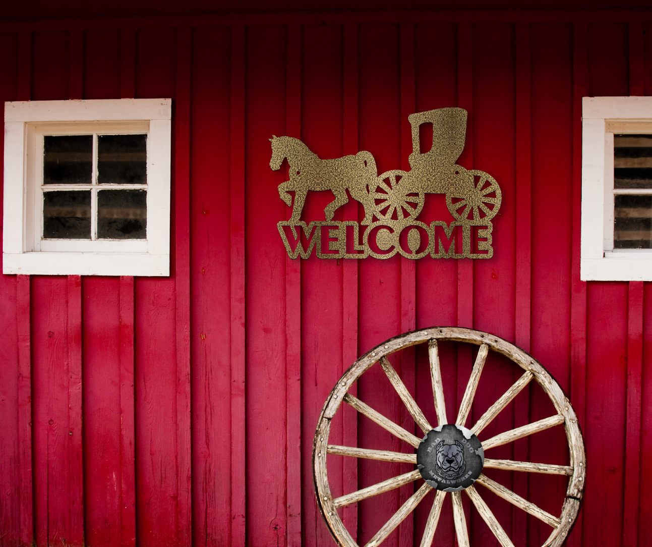 Amish Horse and Buggy Welcome