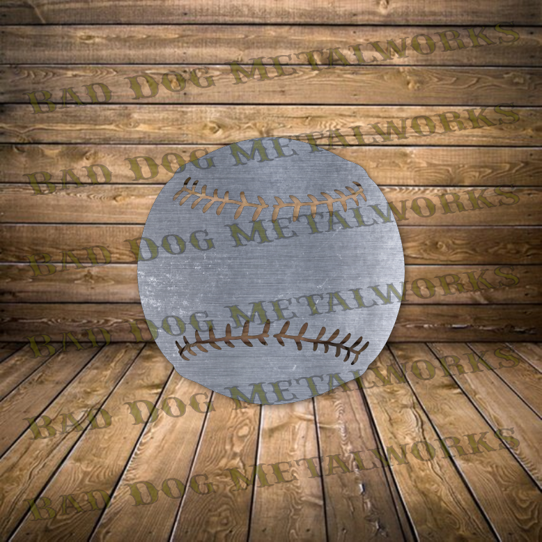 Baseball Monogram - Dxf and Svg