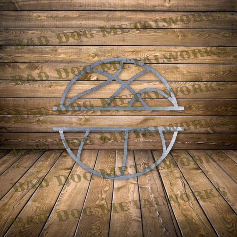 Basketball Monogram - Dxf and Svg