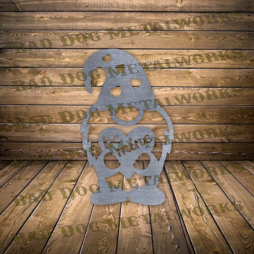 Be Mine Gnome - Dxf and Svg