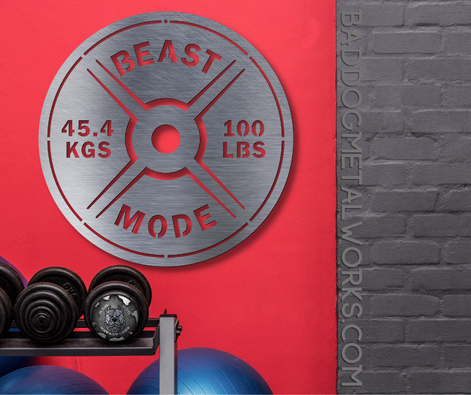 Beast Mode Weight Plate