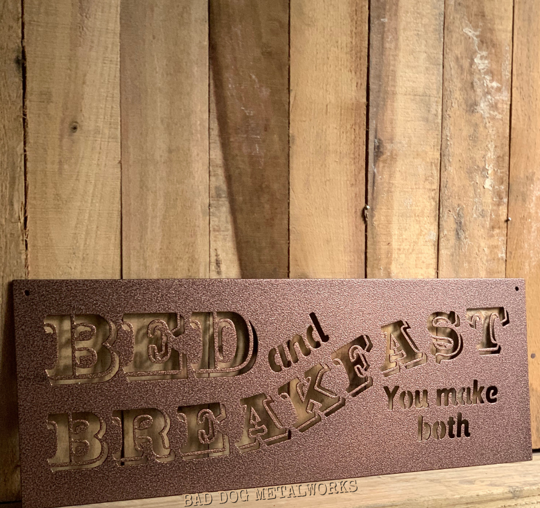 Bed and Breakfast You Make Both