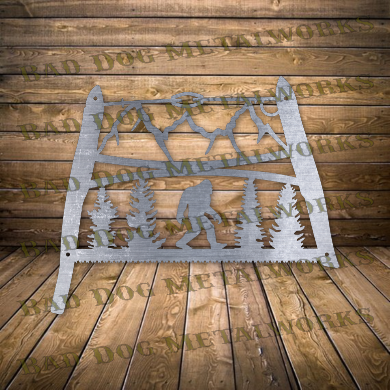 Bigfoot Bow Saw - Dxf and Svg