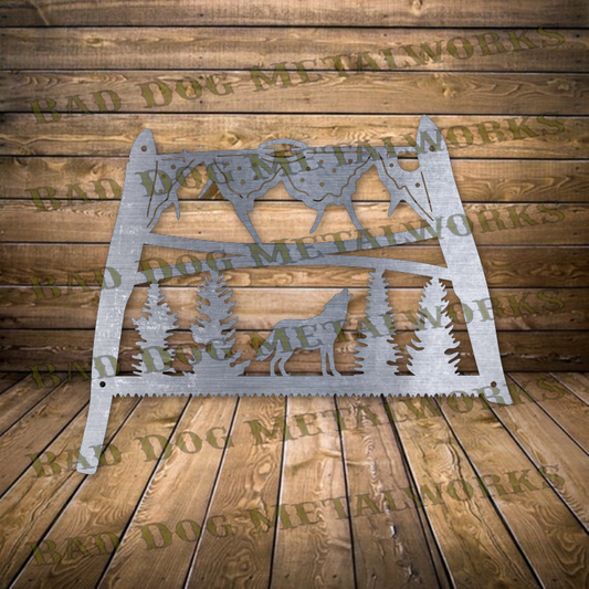 Wolf Bow Saw - Dxf and Svg