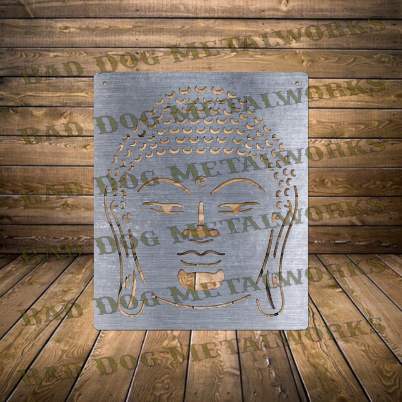 Buddha Head - Dxf and Svg