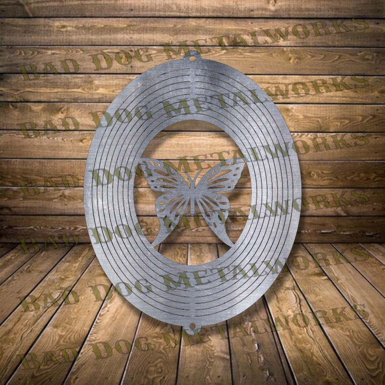 Butterfly Wind Spinner - Svg and Dxf