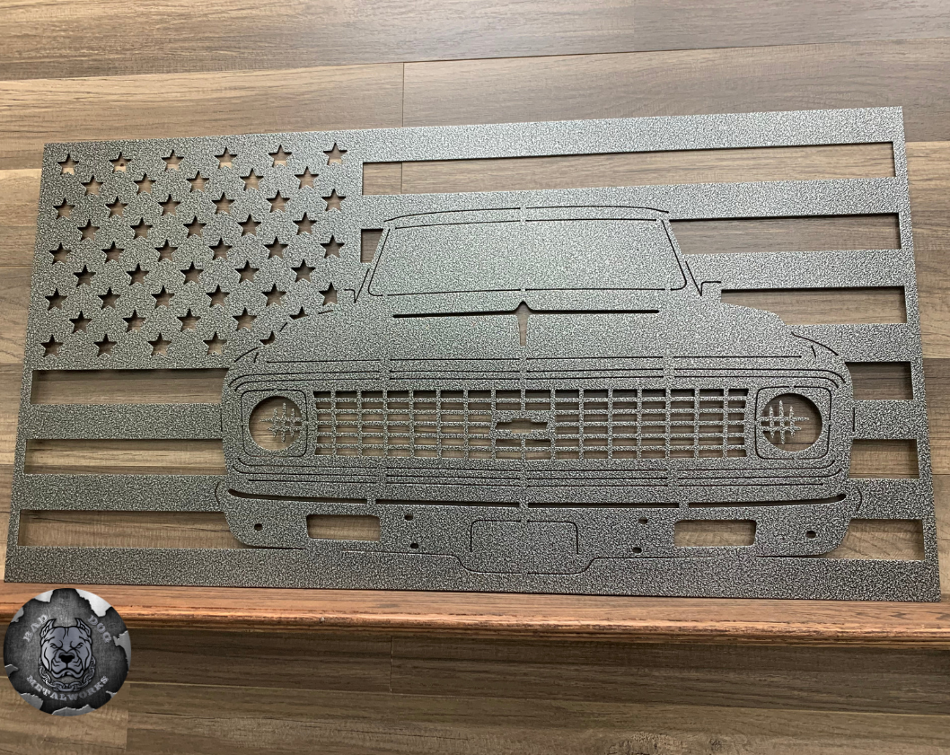 1971 Chevy C10 American Flag