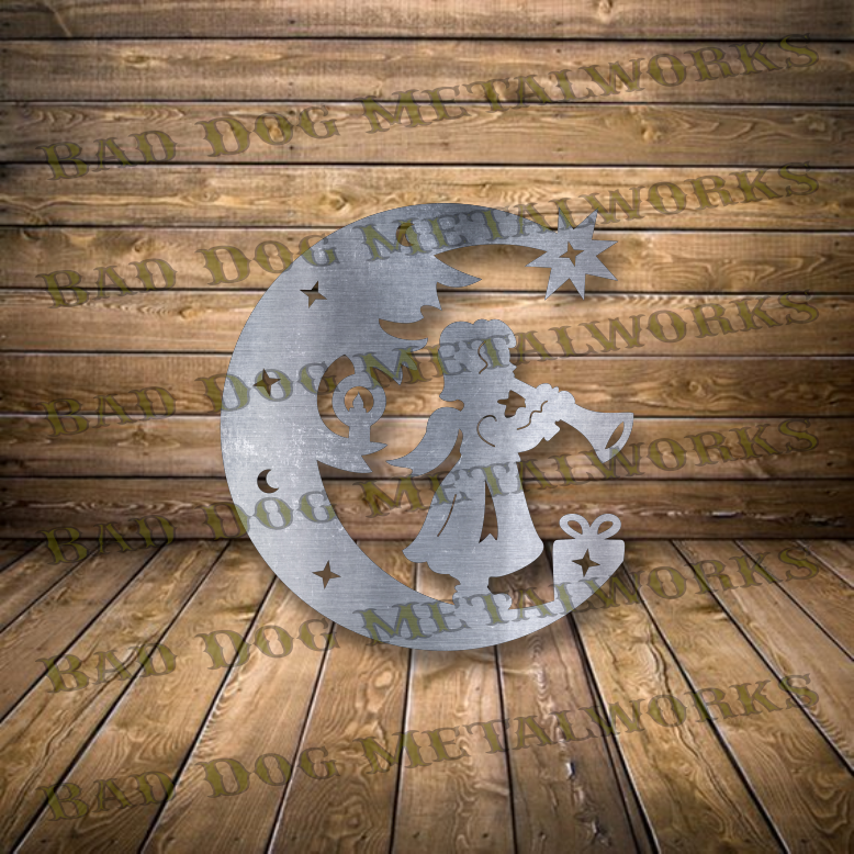 Christmas Angel - Dxf and Svg