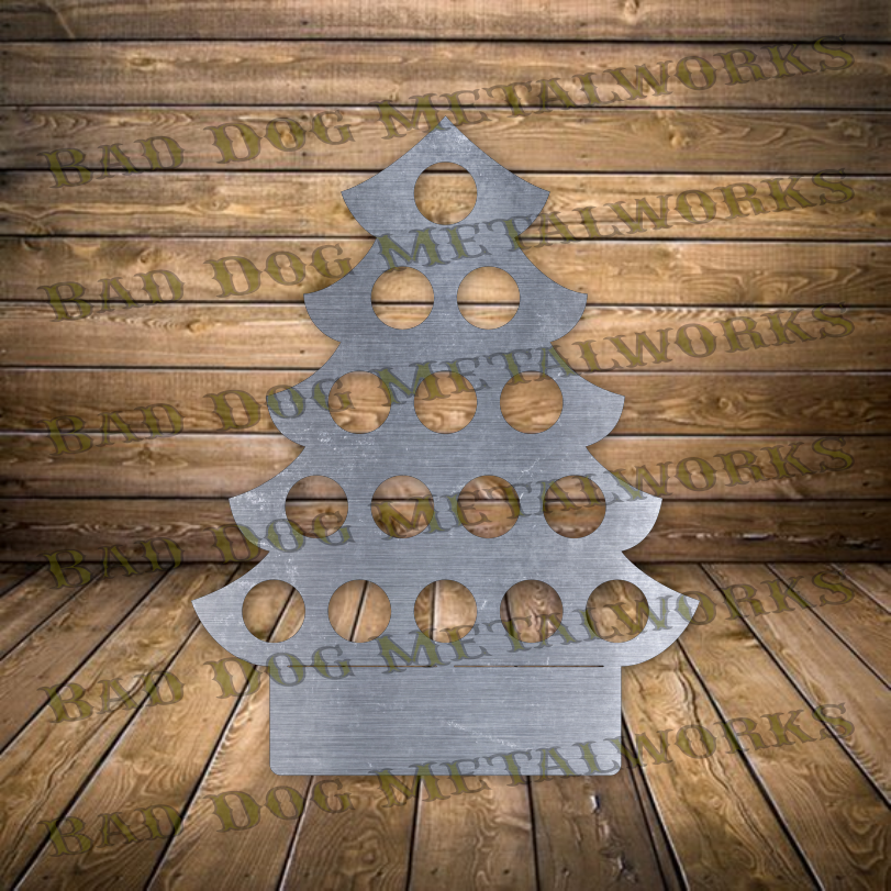 DIY Christmas Tree K-Cup Holder - Dxf and Svg