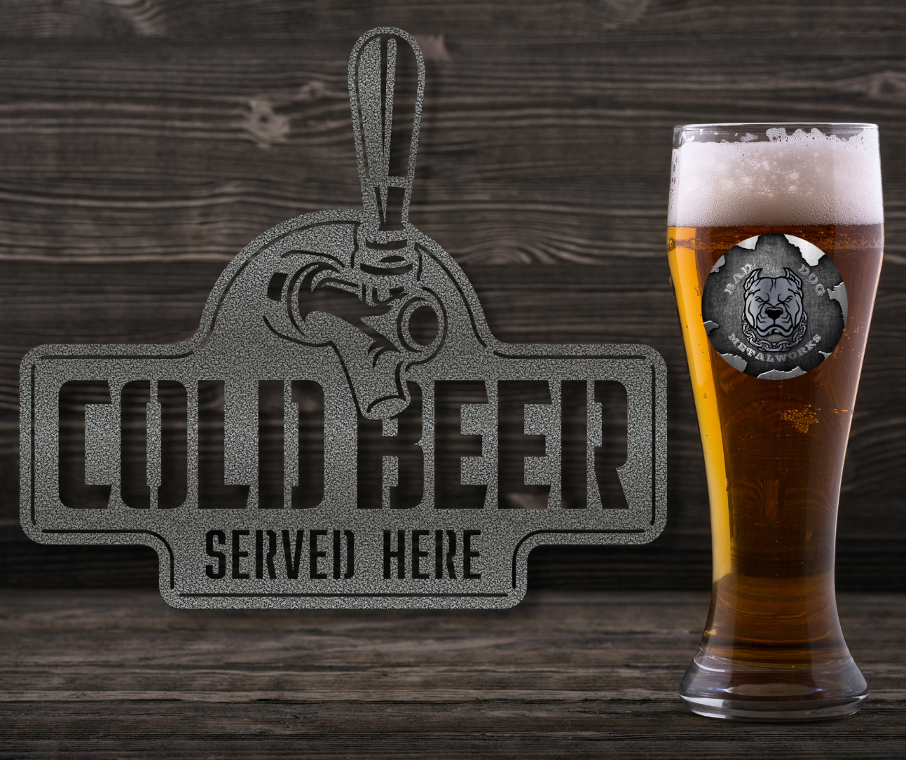 Cold Beer Served Here