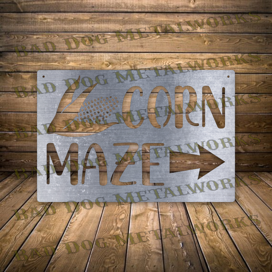 Corn Maze - Dxf and Svg