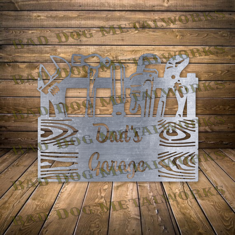 Dad's Garage Toolbox - Dxf and Svg