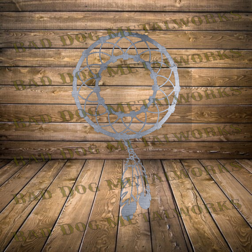 Dream Catcher Monogram Frame - Dxf and Svg