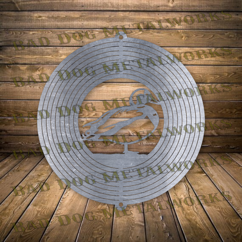 Duck Wind Spinner - Svg and Dxf