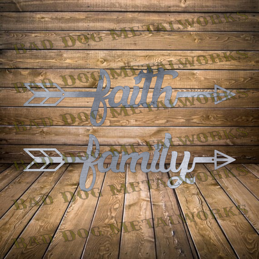 Word Arrows - Dxf and Svg