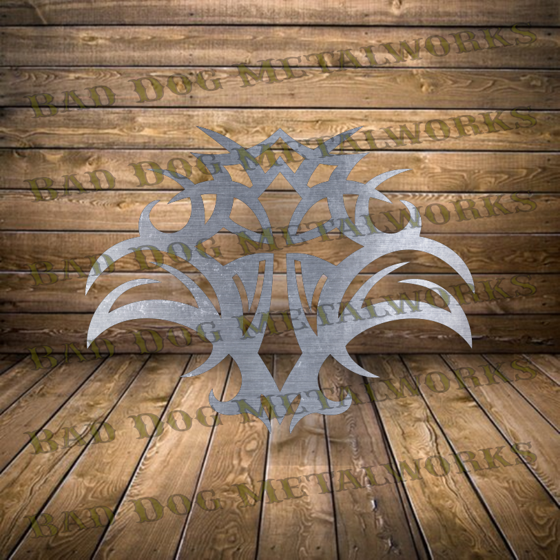 Tribal Style Cross - Dxf and Svg
