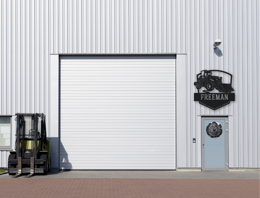Front Loader Tractor Monogram