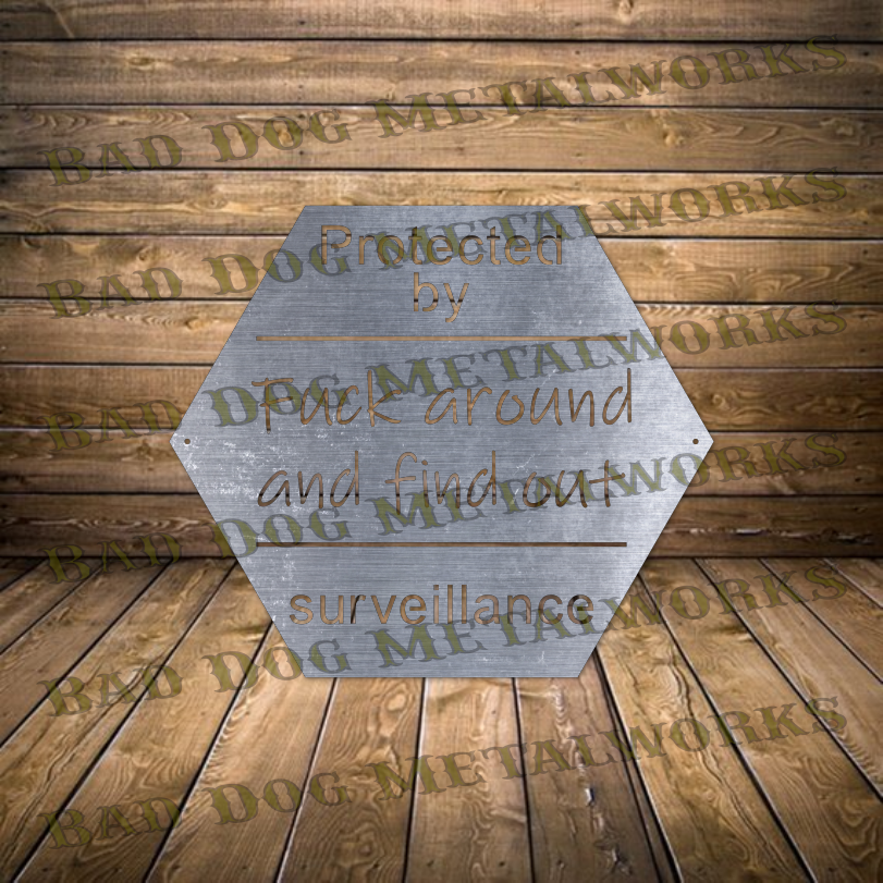 Protected by Fuck Around and Find Out Surveillance - Dxf and Svg