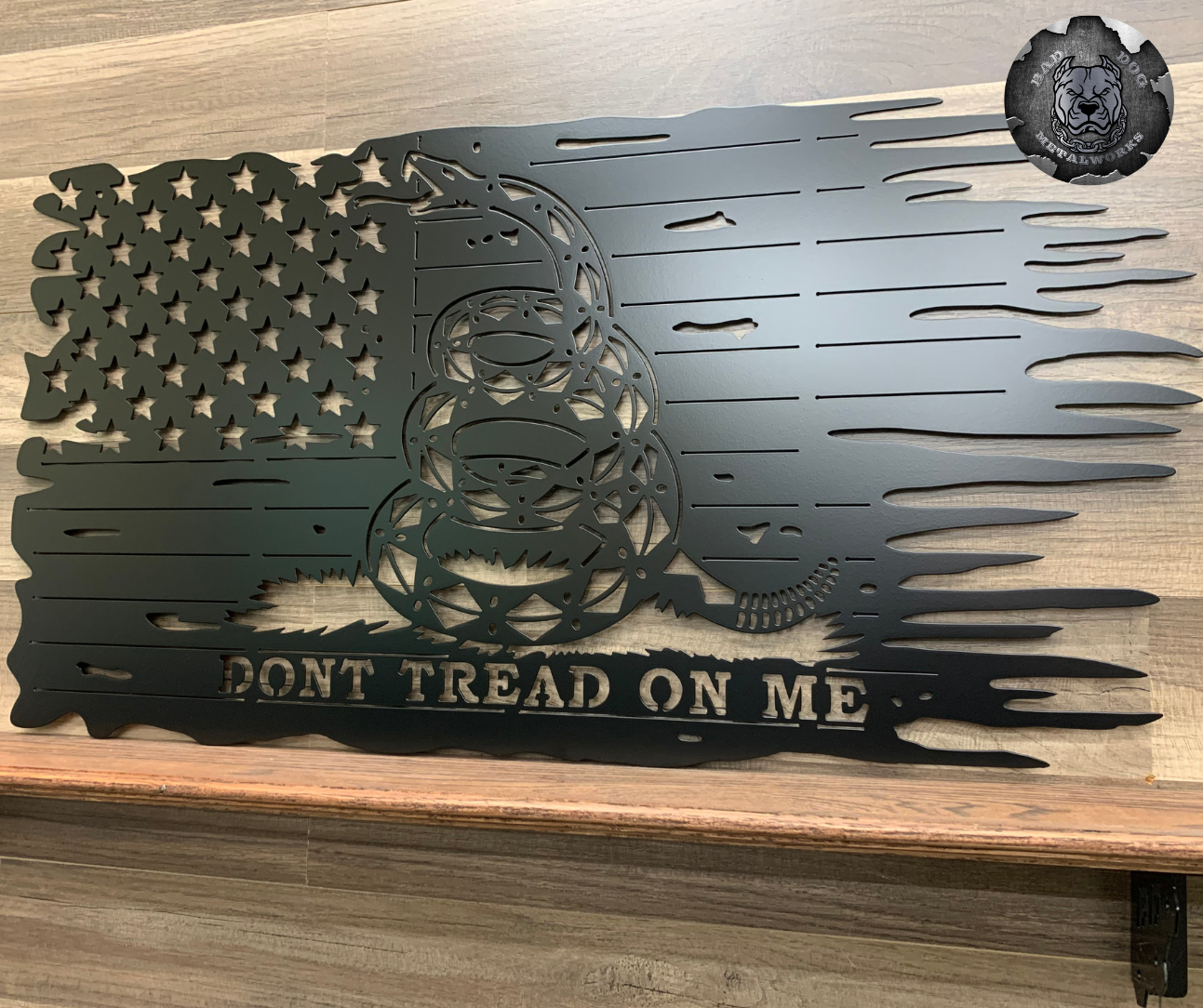 Gadsden Tattered American Flag