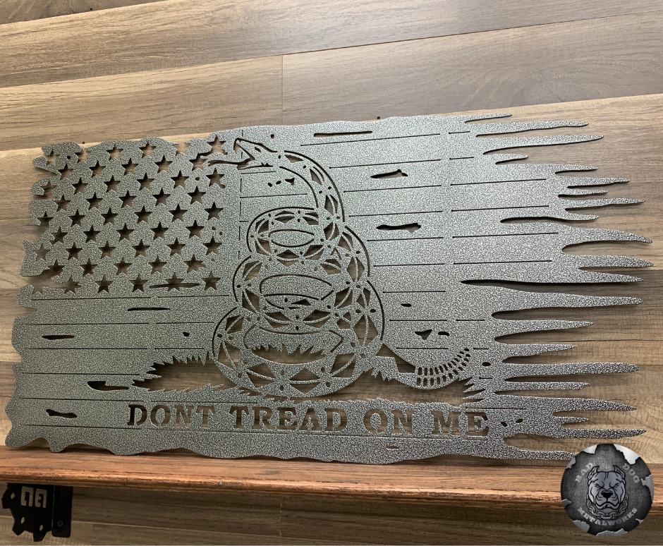 Gadsden Tattered American Flag