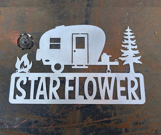 Happy Camper Monogram