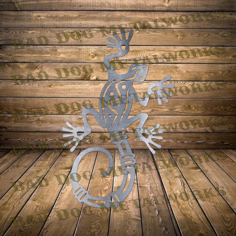 Southwestern Lizard - Dxf and Svg