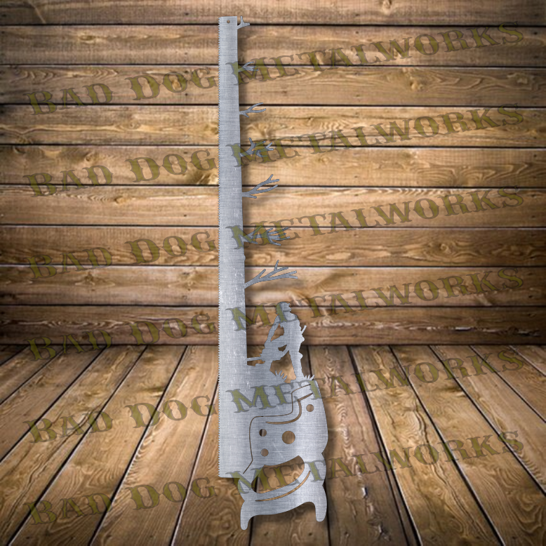 Logger Hand Saw - Dxf and Svg