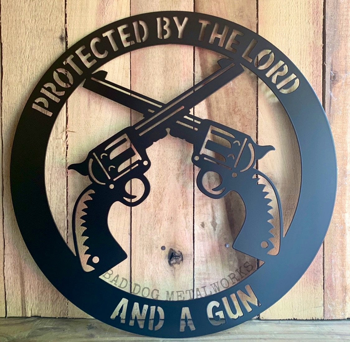 Protected by the Lord and a Gun