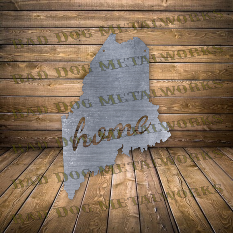 Maine Home - Dxf and Svg