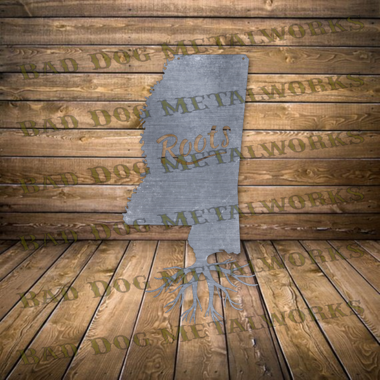 Mississippi Roots - Dxf and Svg