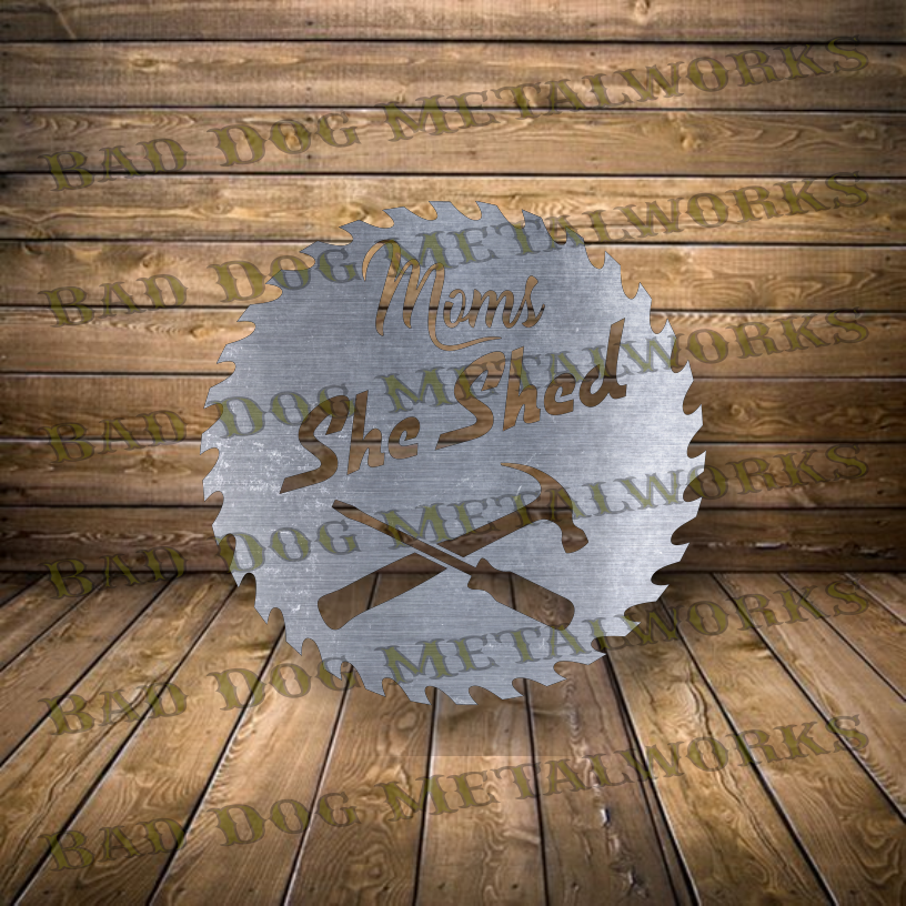 Mom's She Shed - Dxf and Svg