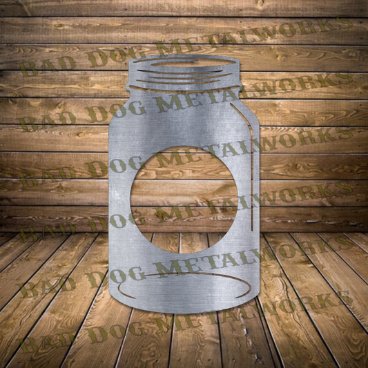 Happy Fall Y'all Mason Jar/Blank Mason Jar Monogram - Dxf and Svg